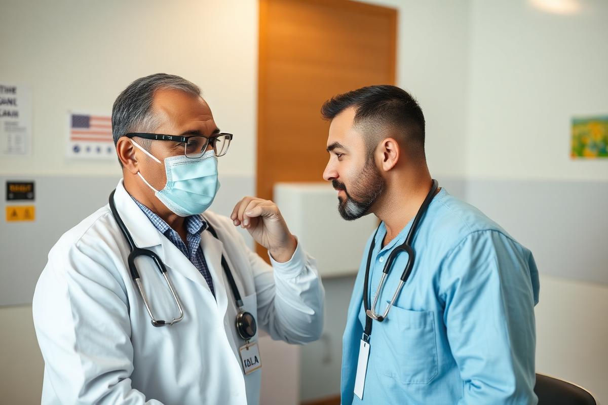 Medical fitness test for overseas employment